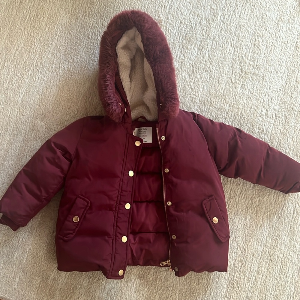 Zara baby girl jacket 18-24months